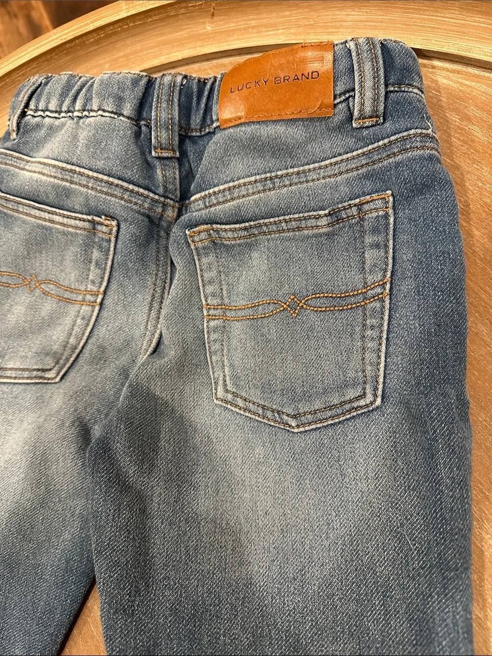 Lucky Brand Kid's Pull-On Elastic Waist Jeans Size 5